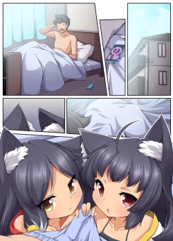 Page 31 of Tsundere Neko Shimai no Zenshin Gohoushi SEX ~ Goon wa Watashitachi no Karada de Okaeshi Itashimasu