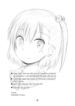 Page 21 of Ooya-san wa Dainiji Seichouki!! | Landlord Is In Her Sexual Maturity!!