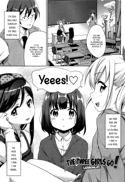Page 1 of Sanbiki ga Yuku! | The Three Girls Go! Ch. 1-3