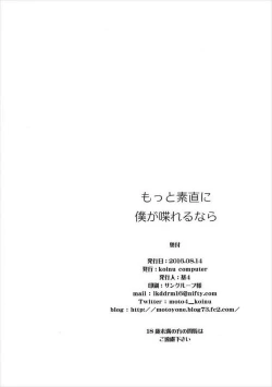 Page 21 of Motto Sunao ni Boku ga Shabererunara