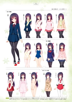 Page 71 of Giniro, Haruka Visual Fanbook