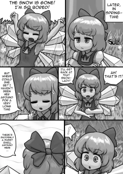 Page 2 of Chinko Cirno x Futsuu Letty no Suikan Manga
