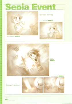 Page 199 of Tsuki wa Higashi ni Hi wa Nishi niVisual Fan Book Shokai Ban