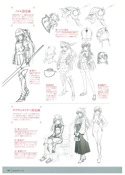 Page 168 of Walkure Romanze Visual Fan Book