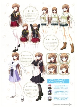 Page 19 of Walkure Romanze Visual Fan Book