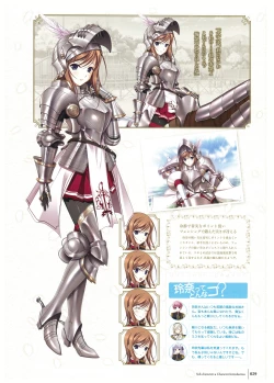 Page 31 of Walkure Romanze Visual Fan Book