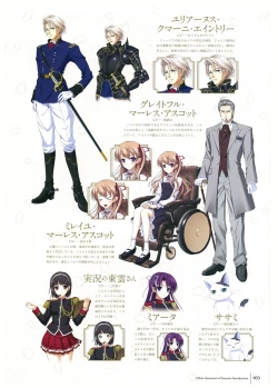 Page 35 of Walkure Romanze Visual Fan Book