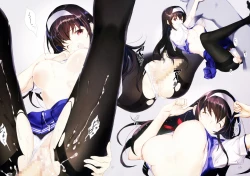 Page 4 of Boku-tachi no Senpai wa Kurokami Long x Kuro Tights de Eroi