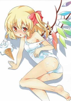 Page 23 of Flan-chan to Sukumizu Sex! Full Color