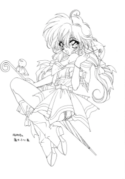 Page 21 of Ramiya Ryou Illustration Gengashuu