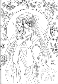 Page 8 of Ramiya Ryou Illustration Gengashuu 2