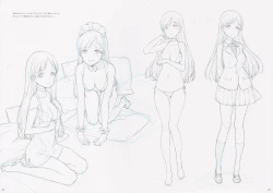 Page 12 of Oyari Ashito Doujinshi Sengashuu