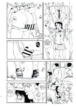 Page 6 of Shin Hijitsuzai Hanzai Mokuroku Mansai Zairaisen Chikan Densha Hen | All New NonFully loaded railway line train molester chapter