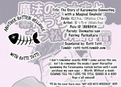 Page 15 of Mahou no Onaho to Tsunagacchatta Karamatsu no Hanashi! | The Story of Karamatsu Connecting with a Magical Onahole!