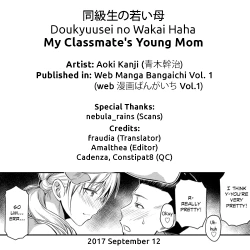Page 21 of Doukyuusei no Wakai Haha | My Classmate's Young Mom
