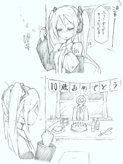 Page 6 of 【初音ミク10th】初めての放尿音