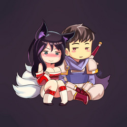 Download Ahri x Garen