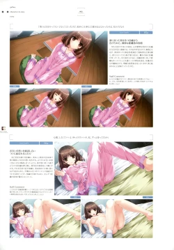 Page 34 of Ushinawareta Mirai o Motomete Visual Fanbook