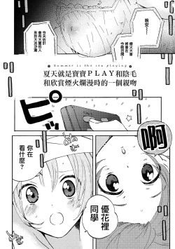 Page 2 of Natsu wa Aka-chan Play to Chimou to, Hanabi o Mite Kiss o Suru no da.