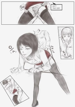 Page 10 of Litmus Vol.2 - The teacher wearing a skirt