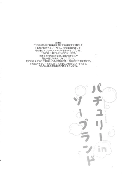 Page 5 of Patchouli in Soapland