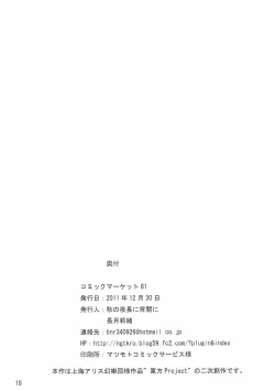 Page 17 of Konna Marisa wa Ali!?