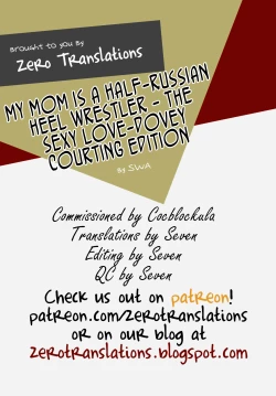 Page 30 of Mama wa Russian Half no Akuyaku WrestlerRussian Heel WrestlerDovey Courting Edition