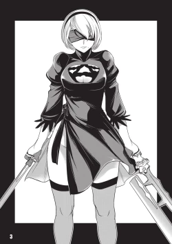 Page 2 of (C93) [Haiiro Koubou (Amano Kazumi) Harmoniodeon (NieR:Automata) [Chinese] [9S2B好可愛個人漢化]