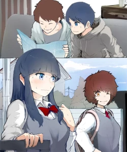 Page 51 of TSF Comic Shuu Kyuukyoku no Milk