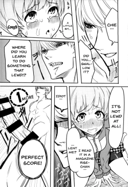 Page 14 of Satonaka Chie-chan o Peropero Suru Hon | A Story About Licking Chie Satonaka's Feet