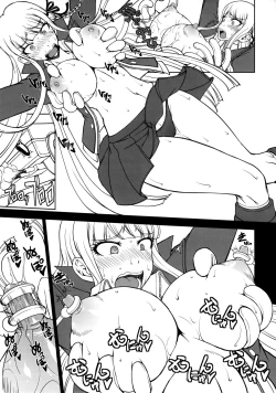 Page 10 of Zettai Zetsubou Chou Zecchou Gakkyuu-kai + Paper