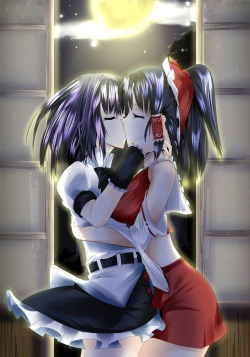 Page 28 of Touhou Yuri Soudou Daisanmaku Les Battle Miko to Tengu