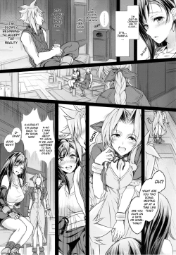 Page 7 of Futanari Doutei Tifa SanInran Mesuchinpo Kairaku Ochi + Paper