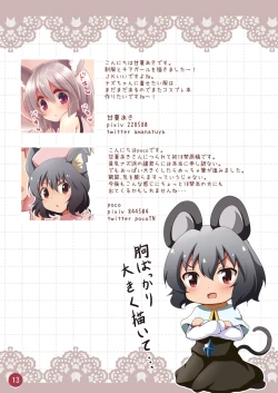 Page 13 of Daisuki na Nazrin to Love Love Cosplay Ecchi
