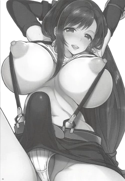 Page 8 of Futanari Doutei Tifa SoushuuhenInran Mesu Chinpo Kairaku Ochi