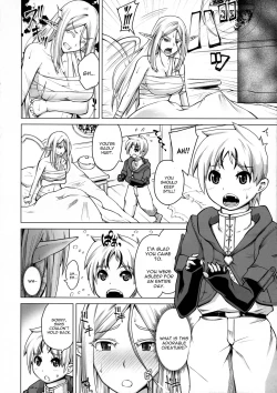 Page 6 of Junpaku Elf to Kasshoku Elf to Chiisana Kyuuketsuki