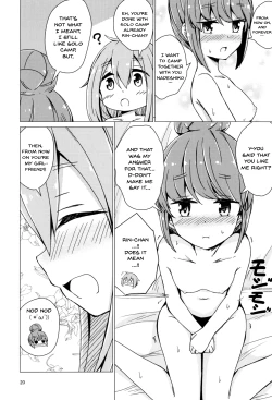 Page 19 of Sex Shinai to Derenai Tent ni Tojikomerareta NadeRin | Nade And Rin Were Trapped Inside Their Tent Unless They Had Sex