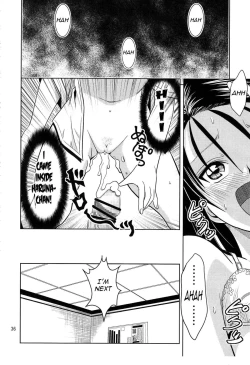 Page 36 of Anoko-tachi ga Taihen na Koto ni Nattemasu