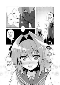 Page 8 of Astolfo-kyun Mitetara Seibetsu Nante Doudemo Yokunarimashita