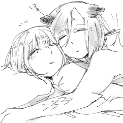 Page 553 of Bocchi Kaibutsu to Moumoku Shoujo