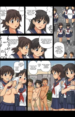 Page 10 of Hadakanbo KyouikuSchoolgirls' Breasts are Exposed!? Naked Health Lesson 1