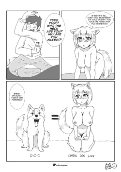 Page 7 of Life with a dog girl - Chapter1