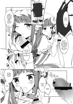 Page 11 of Patchouli-san ni Yowami o Nigiraretai
