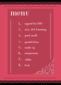 Page 2 of "SISSY A LA CARTE"