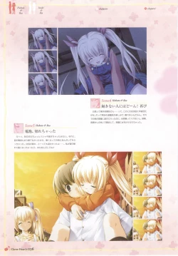 Page 38 of clover heart's visual fan book