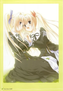 Page 7 of clover heart's visual fan book