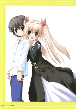 Page 9 of clover heart's visual fan book