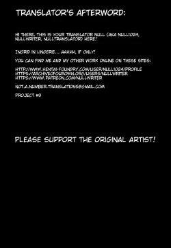 Page 9 of Are? Ingrid-san Konna Toko ni mo Hokuro Attansu ne w | Huh? Ingrid, You Have A Mole There Too lol