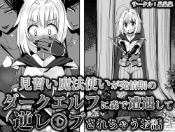 Page 1 of Minarai Mahoutsukai ga Hatsujouki no Dark Elf ni Mori de Souguu Shite Gyaku Rape Sarechau Ohanashi