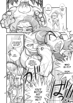 Page 4 of Undyne Ryoujoku Manga